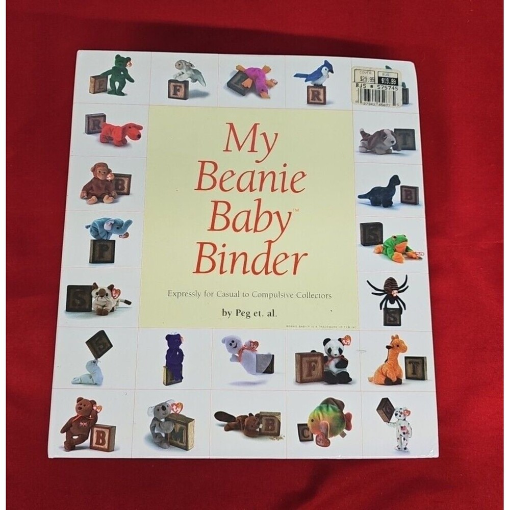 My Beanie Baby Binder Checklist Collectors Pocket Planner Tabs Facts Photos